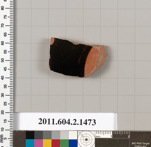 Terracotta fragment of a skyphos (deep drinking cup)?