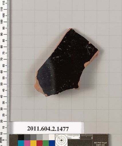 Terracotta fragment of a skyphos (deep drinking cup)