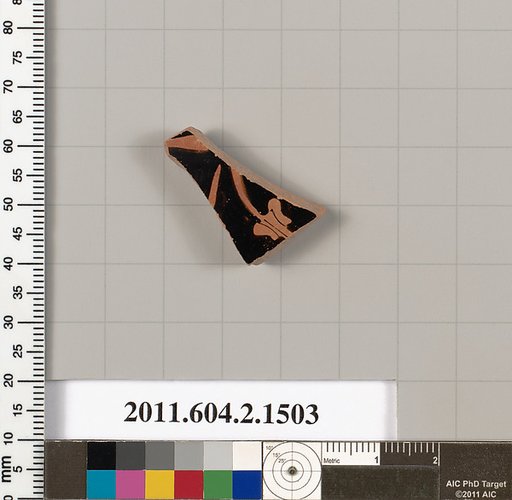 Terracotta fragment of a skyphos (deep drinking cup)
