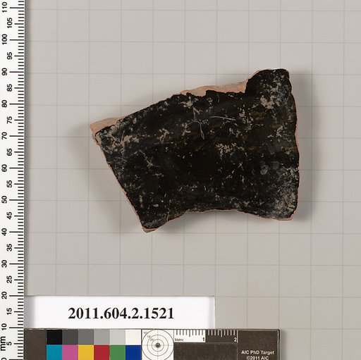 Terracotta fragment of a skyphos (deep drinking cup)