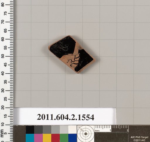 Terracotta fragment of a skyphos (deep drinking cup)