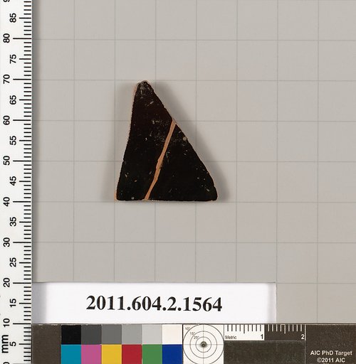Terracotta fragment of a skyphos (deep drinking cup)