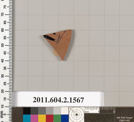 Terracotta fragment of a skyphos (deep drinking cup)