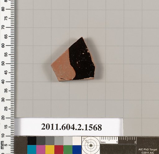 Terracotta fragment of a skyphos (deep drinking cup)