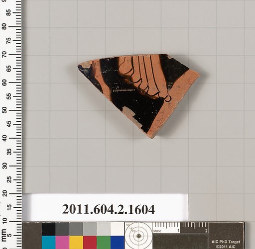Terracotta fragment of a skyphos (deep drinking cup)