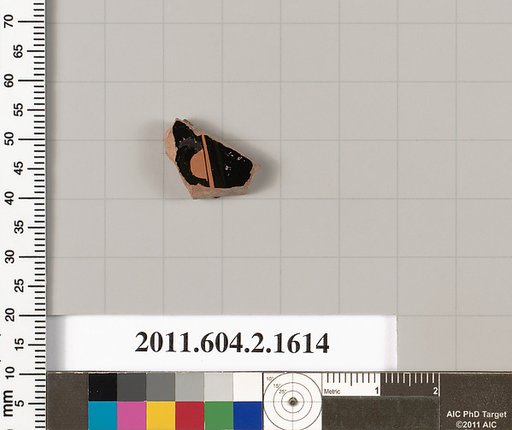 Terracotta fragment of a skyphos (deep drinking cup)