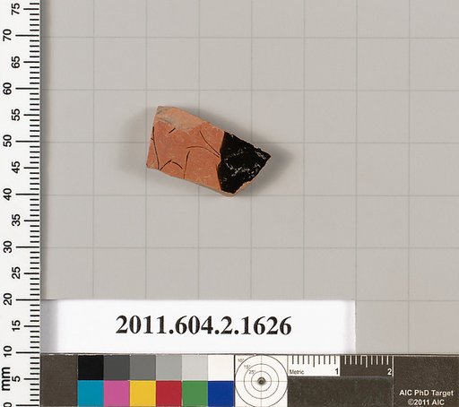 Terracotta fragment of a skyphos (deep drinking cup)