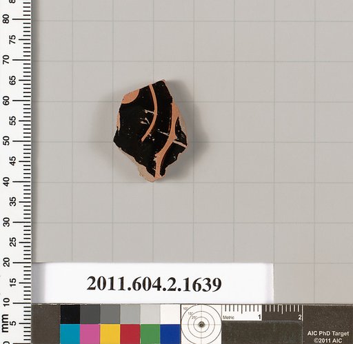 Terracotta fragment of a skyphos (deep drinking cup)
