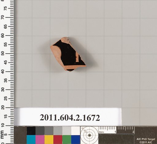 Terracotta fragment of a skyphos (deep drinking cup)