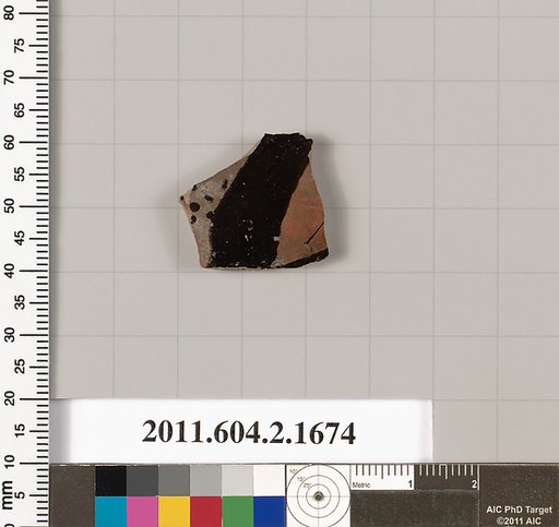 Terracotta fragment of a skyphos (deep drinking cup)