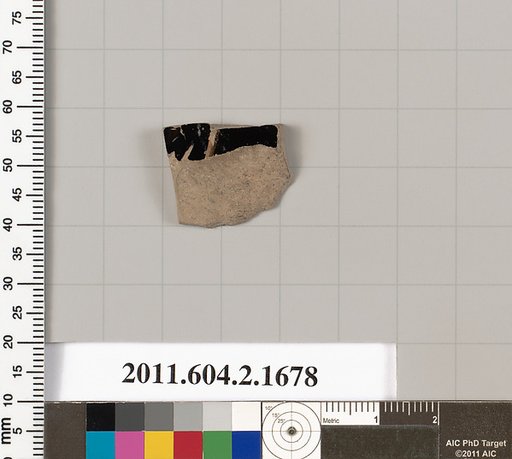 Terracotta fragment of a skyphos (deep drinking cup)
