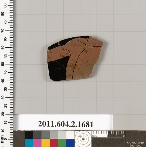 Terracotta fragment of a skyphos (deep drinking cup)