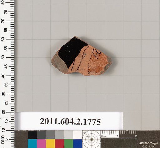 Terracotta fragment of a skyphos (deep drinking cup)