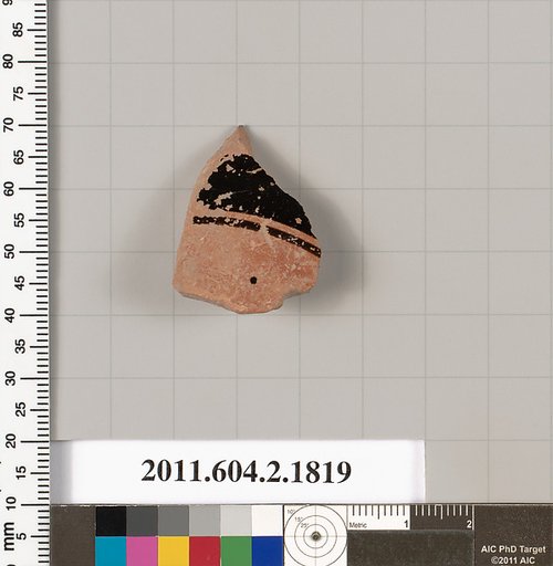 Terracotta fragment of a skyphos (deep drinking cup)