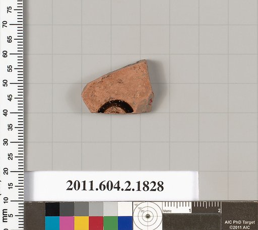 Terracotta fragment of a skyphos (deep drinking cup)