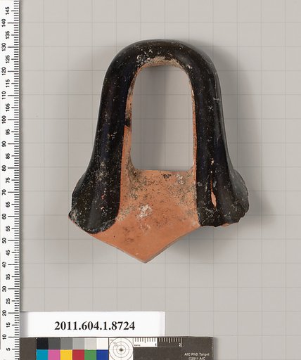 Terracotta fragment of a kylix (drinking cup)