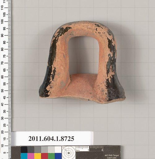 Terracotta fragment of a kylix (drinking cup)