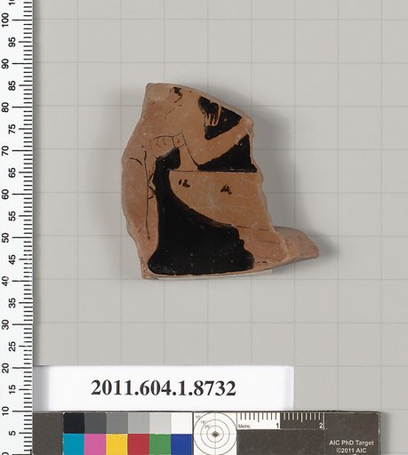 Terracotta fragment of a stemless cup