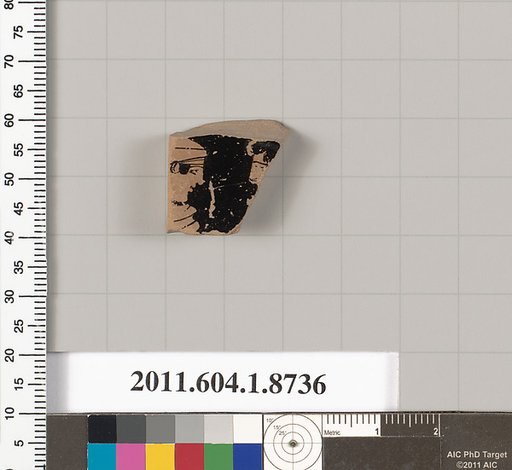 Terracotta fragment of a stemless cup