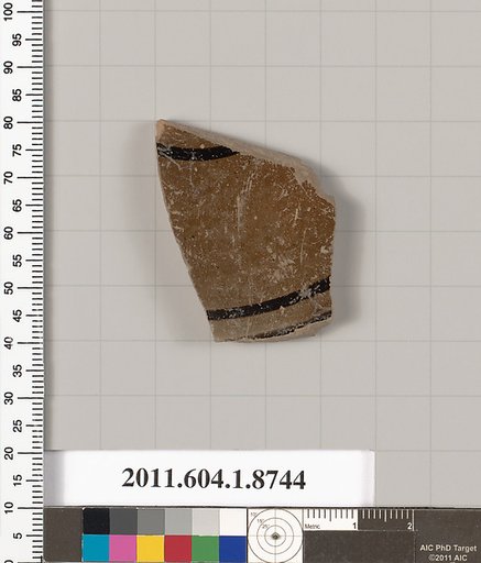 Terracotta fragment of a stemless cup