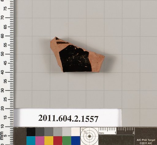 Terracotta fragment of a skyphos (deep drinking cup)