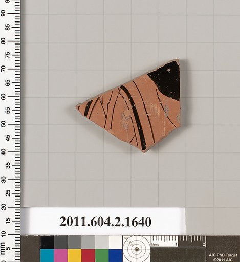 Terracotta fragment of a skyphos (deep drinking cup)