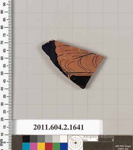 Terracotta fragment of a skyphos (deep drinking cup)