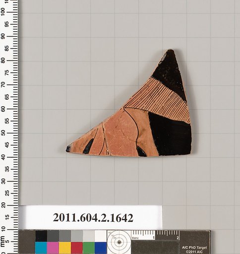 Terracotta fragment of a skyphos (deep drinking cup)