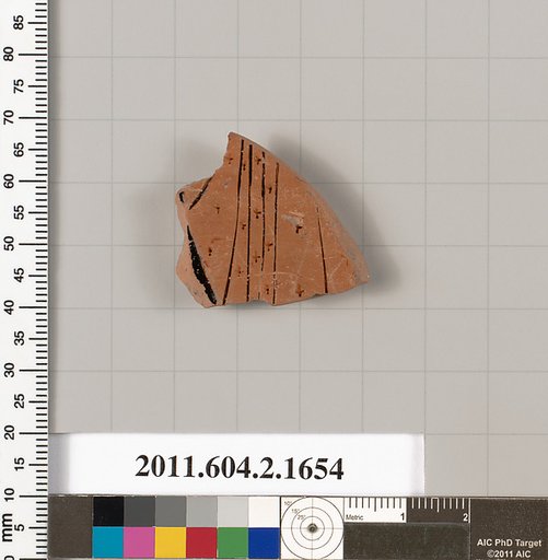 Terracotta fragment of a skyphos (deep drinking cup)