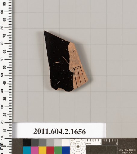 Terracotta fragment of a skyphos (deep drinking cup)