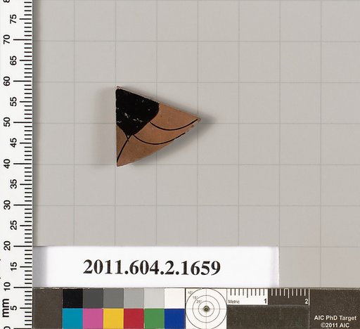 Terracotta fragment of a skyphos (deep drinking cup)