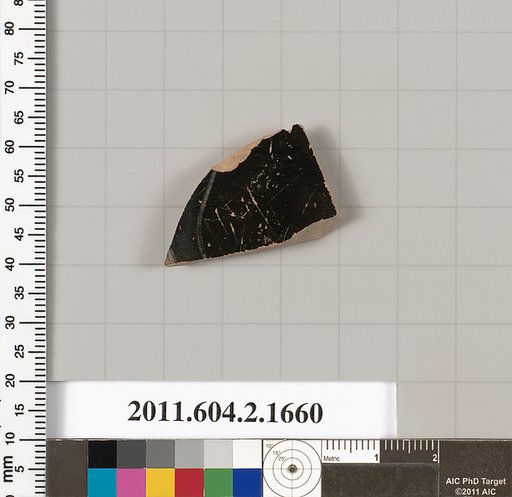 Terracotta fragment of a skyphos (deep drinking cup)