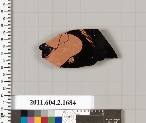 Terracotta fragment of a skyphos (deep drinking cup)