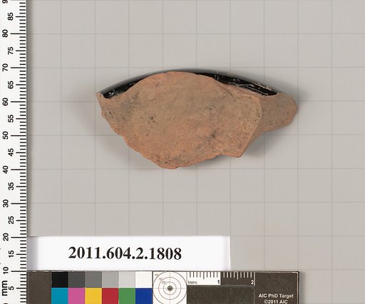 Terracotta fragment of a skyphos (deep drinking cup)
