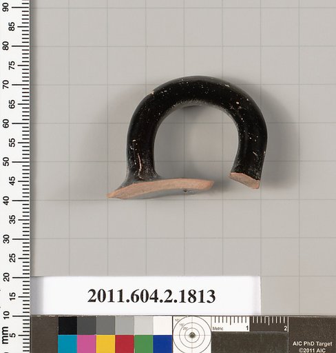 Terracotta fragment of a skyphos (deep drinking cup)