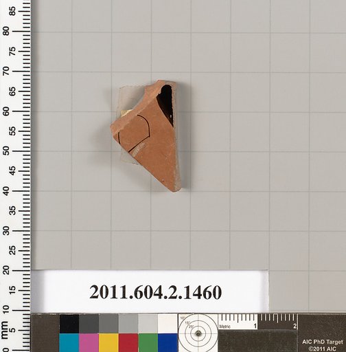 Terracotta fragment of a skyphos (deep drinking cup)