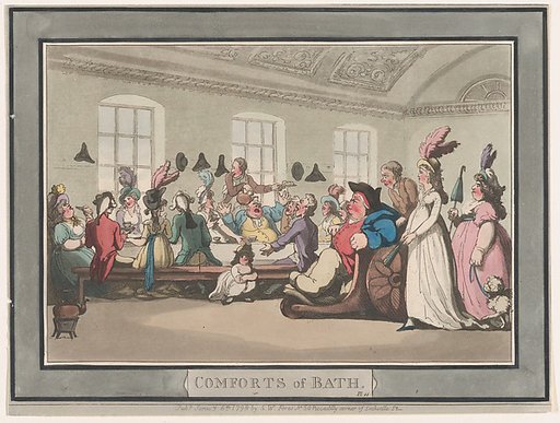 Comforts of Bath, Plate 11