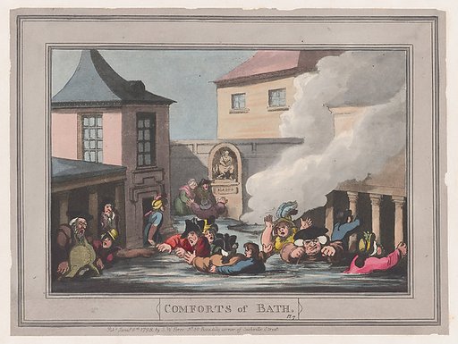 Comforts of Bath, Plate 7