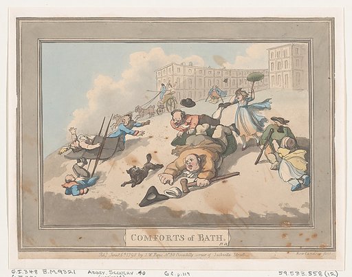Comforts of Bath, Plate 12