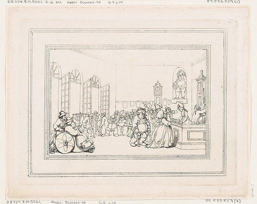 Comforts of Bath, Plate 3