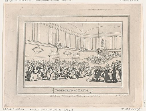 Comforts of Bath, Plate 10