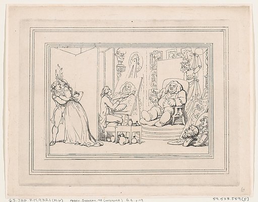 Comforts of Bath, Plate 6