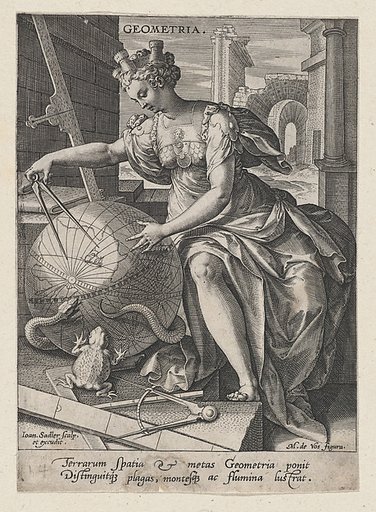 Geometria, from "The Seven Liberal Arts"