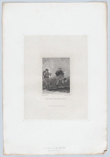 Falstaff and Bardolph, on a Road near Coventry (Shakespeare, King Henry IV, Part I, Act 4, Scene 2)