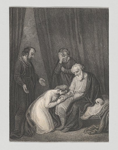 Cordelia and King Lear (Shakespeare, King Lear, Act 4, Scene 7)