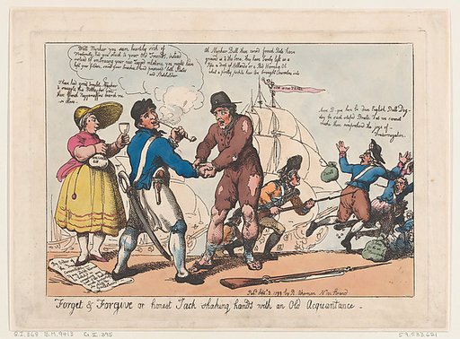 Forget & Forgive, or Honest Jack Shaking Hands with and Old Acquaintance