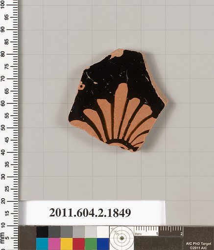 Terracotta fragment of a skyphos (deep drinking cup)