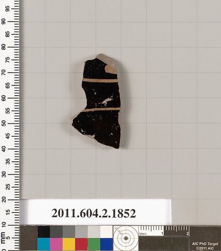 Terracotta fragment of a skyphos (deep drinking cup)