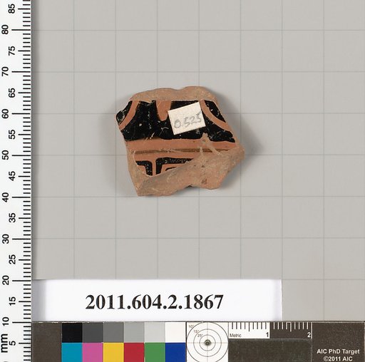 Terracotta fragment of a skyphos (deep drinking cup)