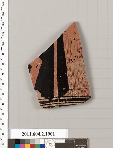 Terracotta fragment of a skyphos (deep drinking cup)
